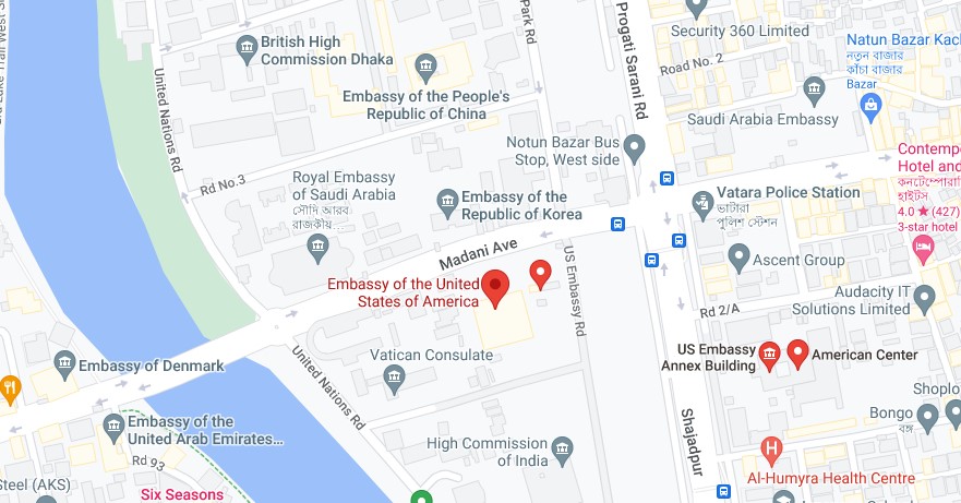US Embassy in Bangladesh