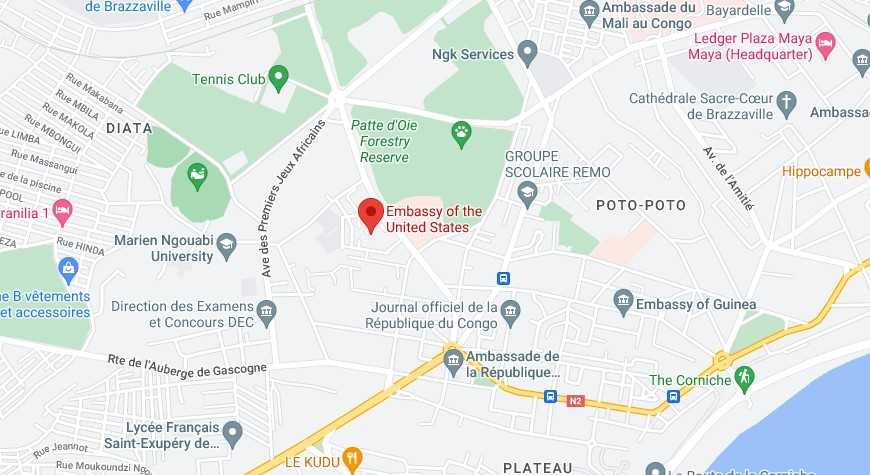 US Embassy in Republic of the Congo