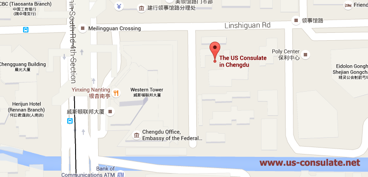US Consulate in Chengdu