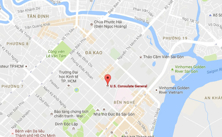 US Consulate Ho Chi Minh City