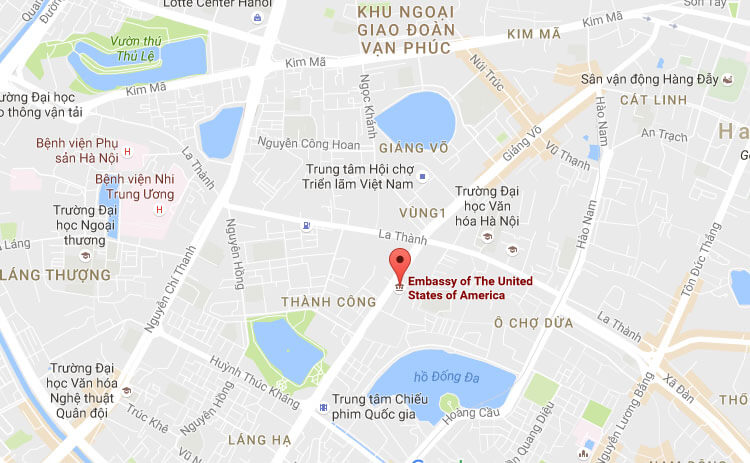 US Embassy in Hanoi